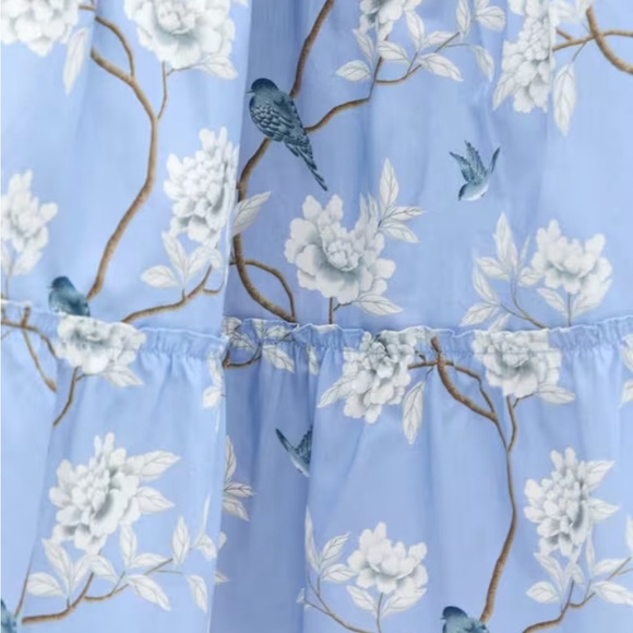 Hill House The Ellie Nap Dress - Diane Hill Blue Chinoiserie Size S - Picture 3 of 7